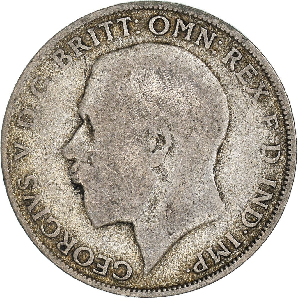 United Kingdom | 1 Florin Coin | George V | KM:817a | 1920 - 1926