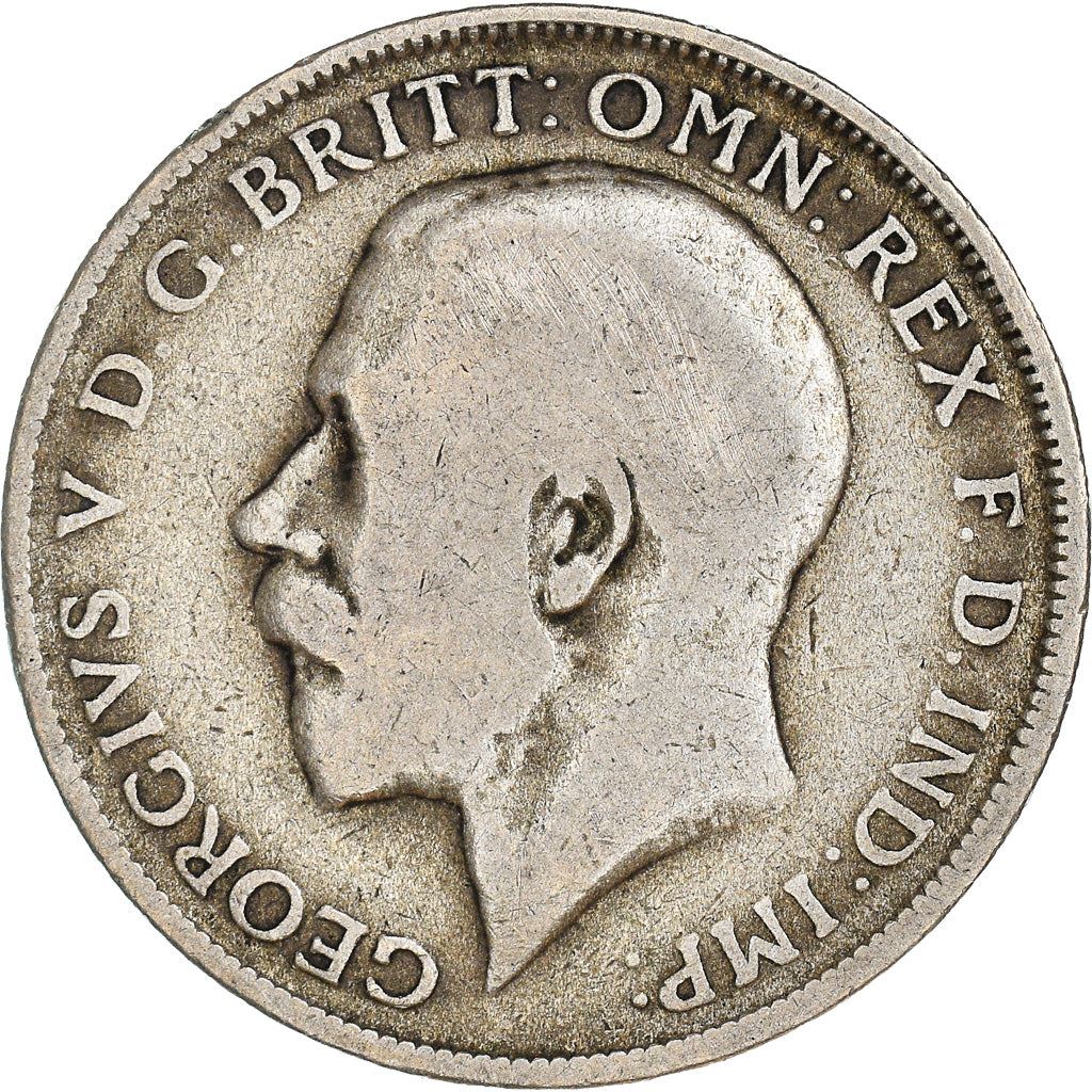 United Kingdom | 1 Florin Coin | George V | KM:817a | 1920 - 1926