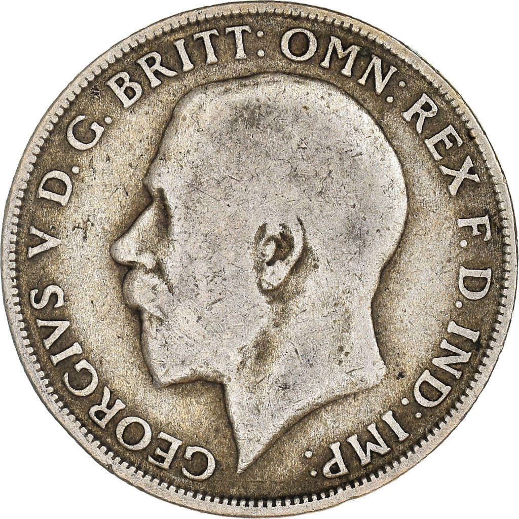United Kingdom | 1 Florin Coin | George V | KM:817a | 1920 - 1926