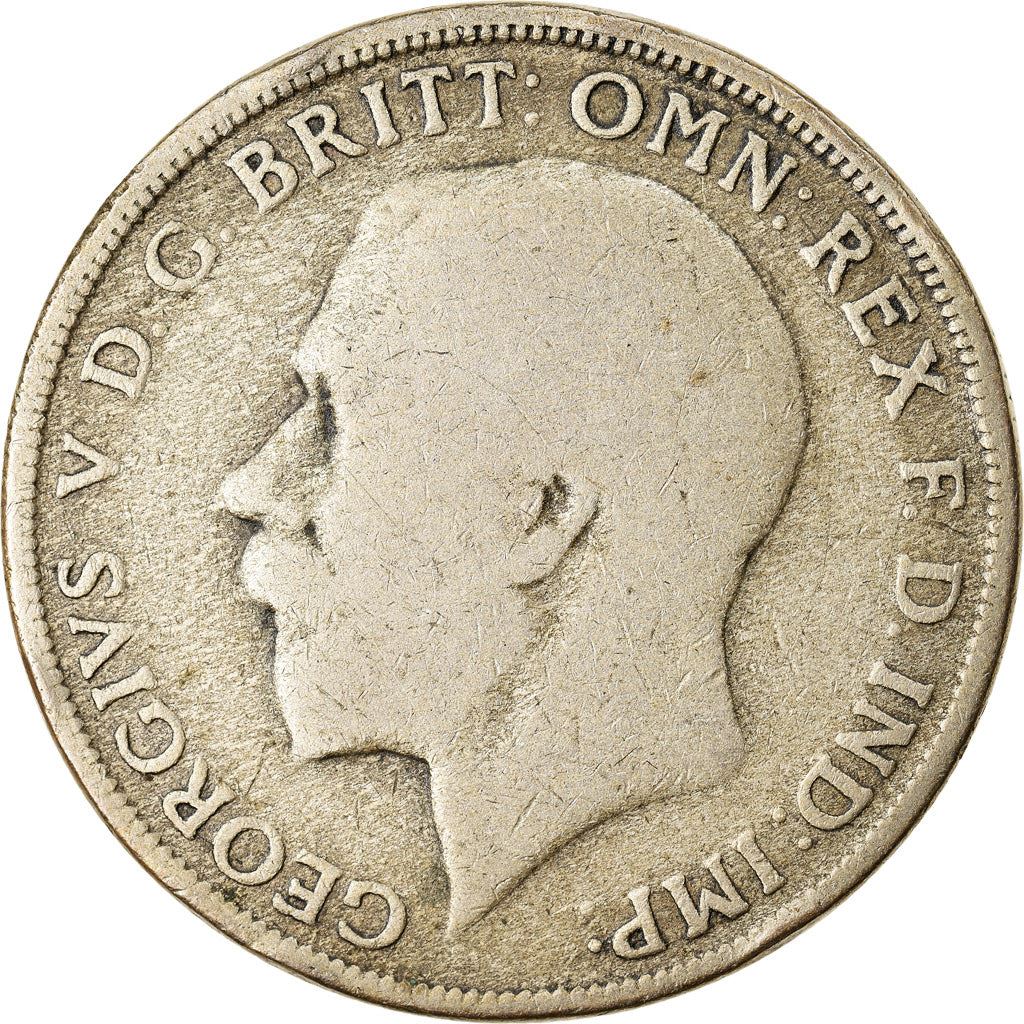 United Kingdom | 1 Florin Coin | George V | KM:817a | 1920 - 1926