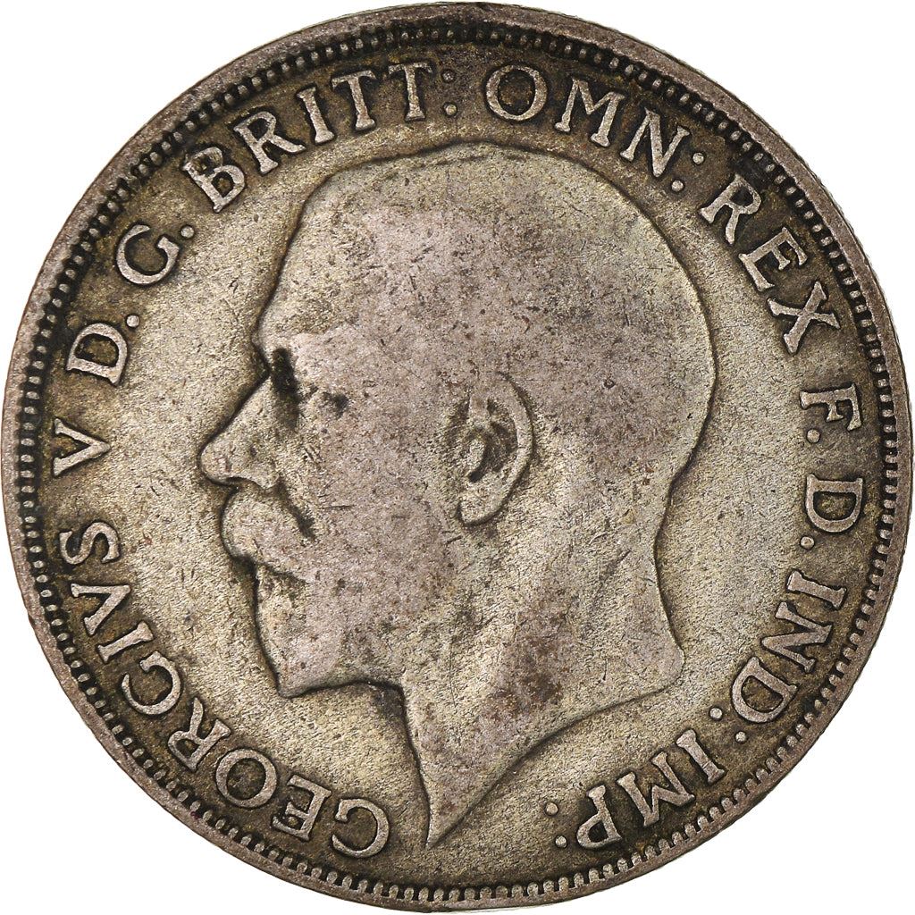 United Kingdom | 1 Florin Coin | George V | KM:817a | 1920 - 1926