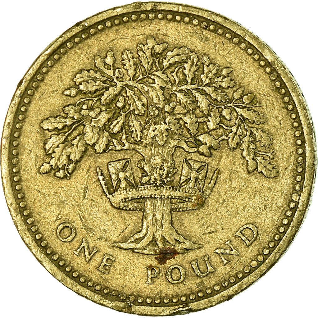 United Kingdom | 1 Pound Coin | English Oak | KM:948 | 1987 - 1992