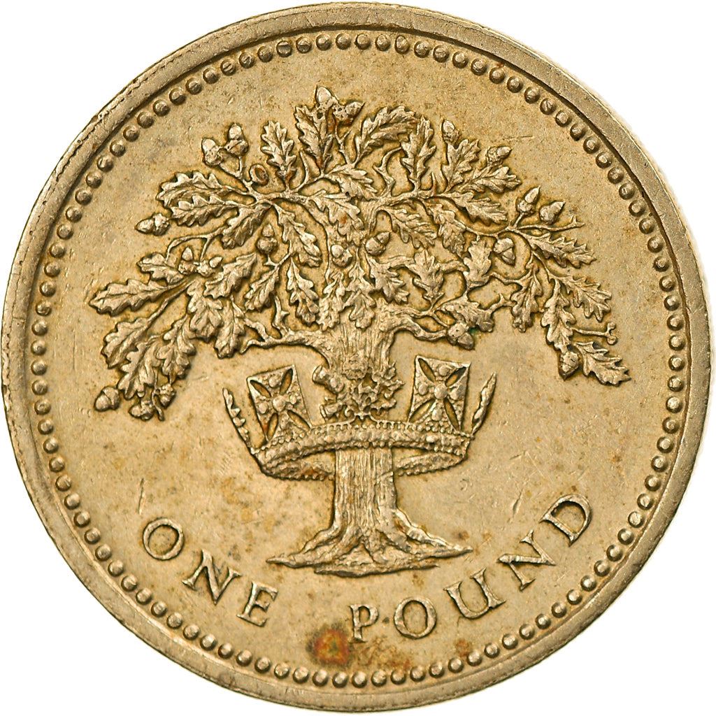United Kingdom | 1 Pound Coin | English Oak | KM:948 | 1987 - 1992