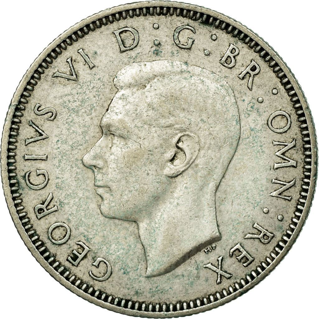 United Kingdom | 1 Shilling Coin | George VI | KM:853 | 1937 - 1946
