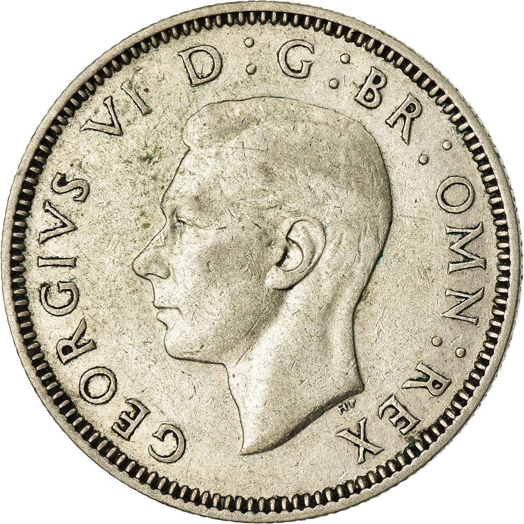 United Kingdom | 1 Shilling Coin | George VI | KM:853 | 1937 - 1946