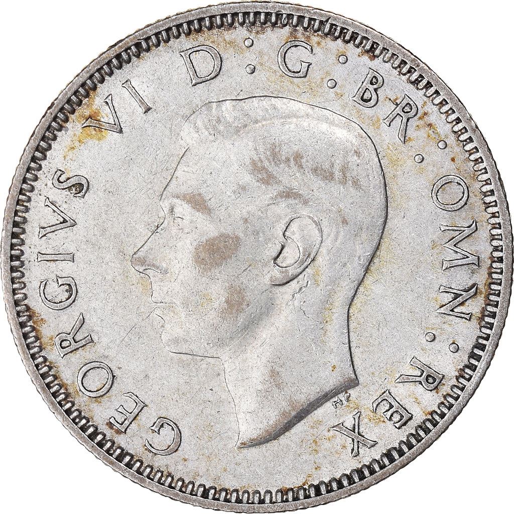 United Kingdom | 1 Shilling Coin | George VI | KM:853 | 1937 - 1946