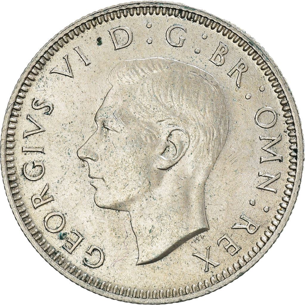 United Kingdom | 1 Shilling Coin | George VI | KM:853 | 1937 - 1946