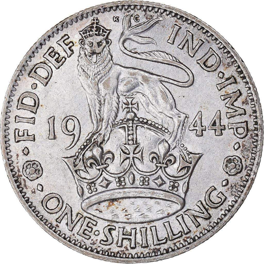 United Kingdom | 1 Shilling Coin | George VI | KM:853 | 1937 - 1946