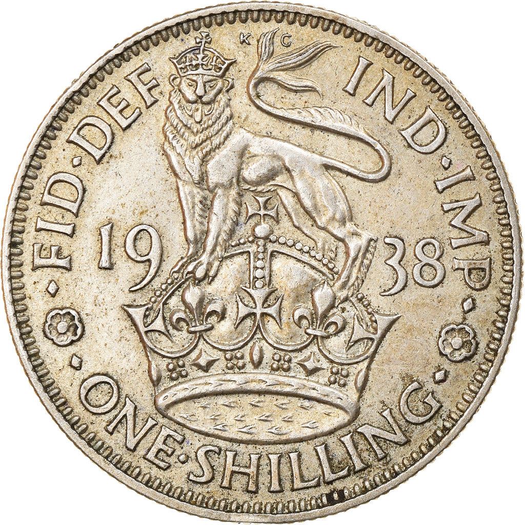United Kingdom | 1 Shilling Coin | George VI | KM:853 | 1937 - 1946