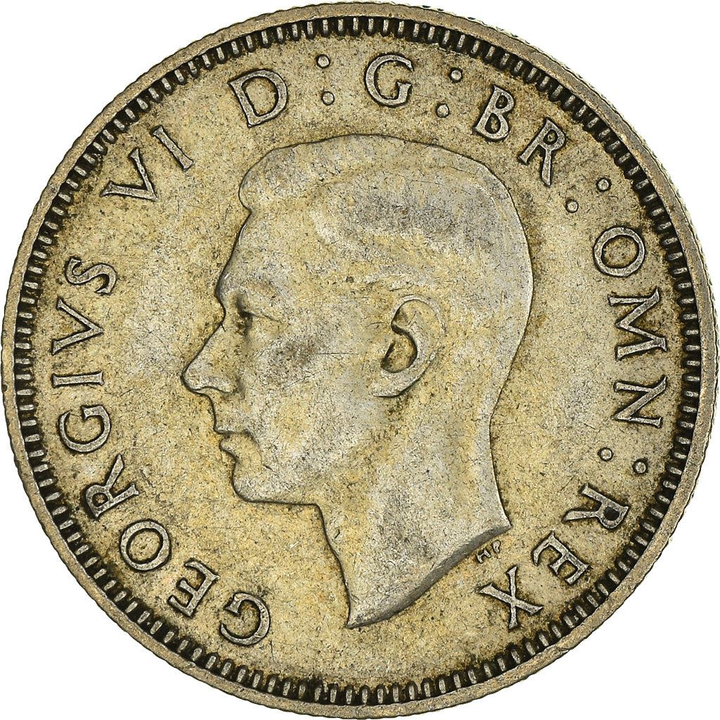 United Kingdom | 1 Shilling Coin | George VI | KM:854 | 1937 - 1946
