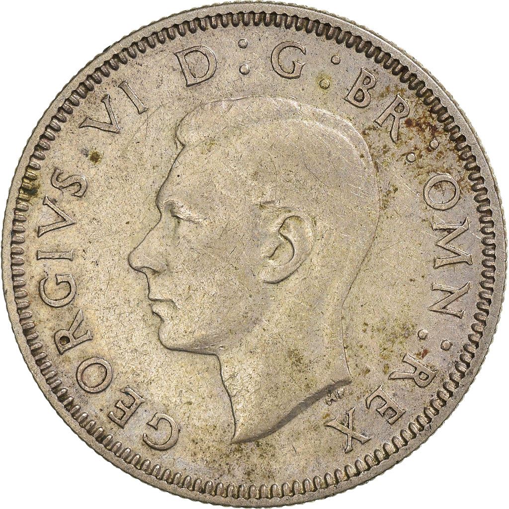 United Kingdom | 1 Shilling Coin | George VI | KM:854 | 1937 - 1946