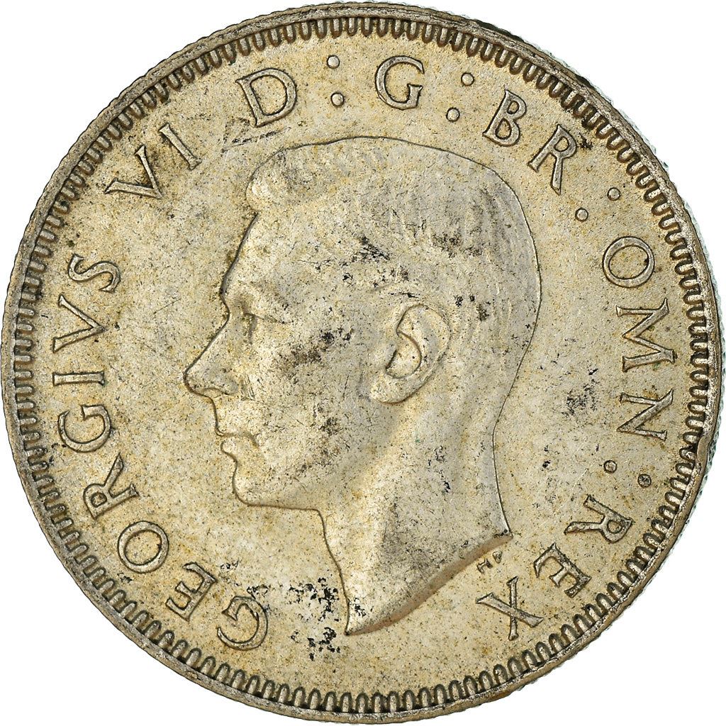 United Kingdom | 1 Shilling Coin | George VI | KM:854 | 1937 - 1946