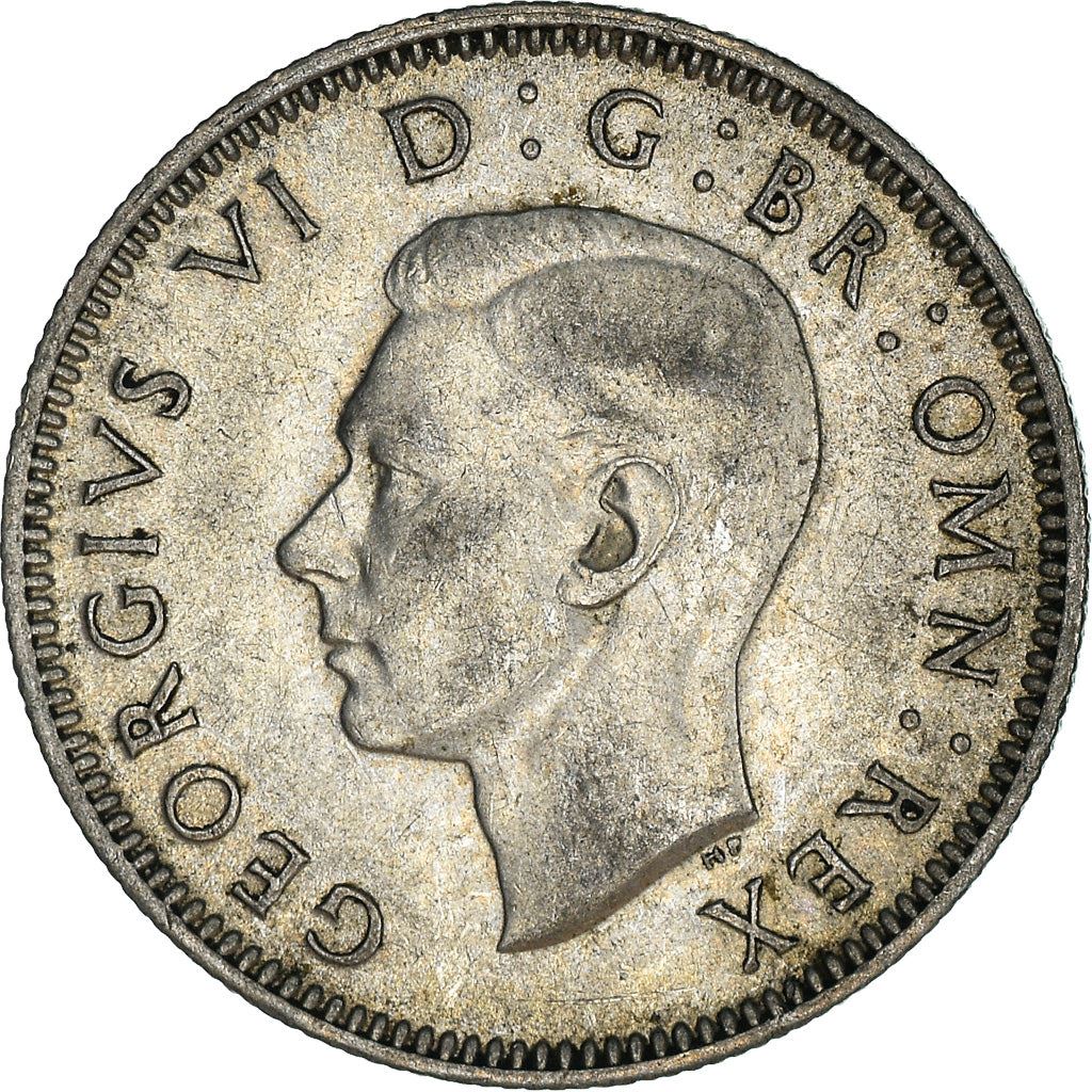 United Kingdom | 1 Shilling Coin | George VI | KM:854 | 1937 - 1946