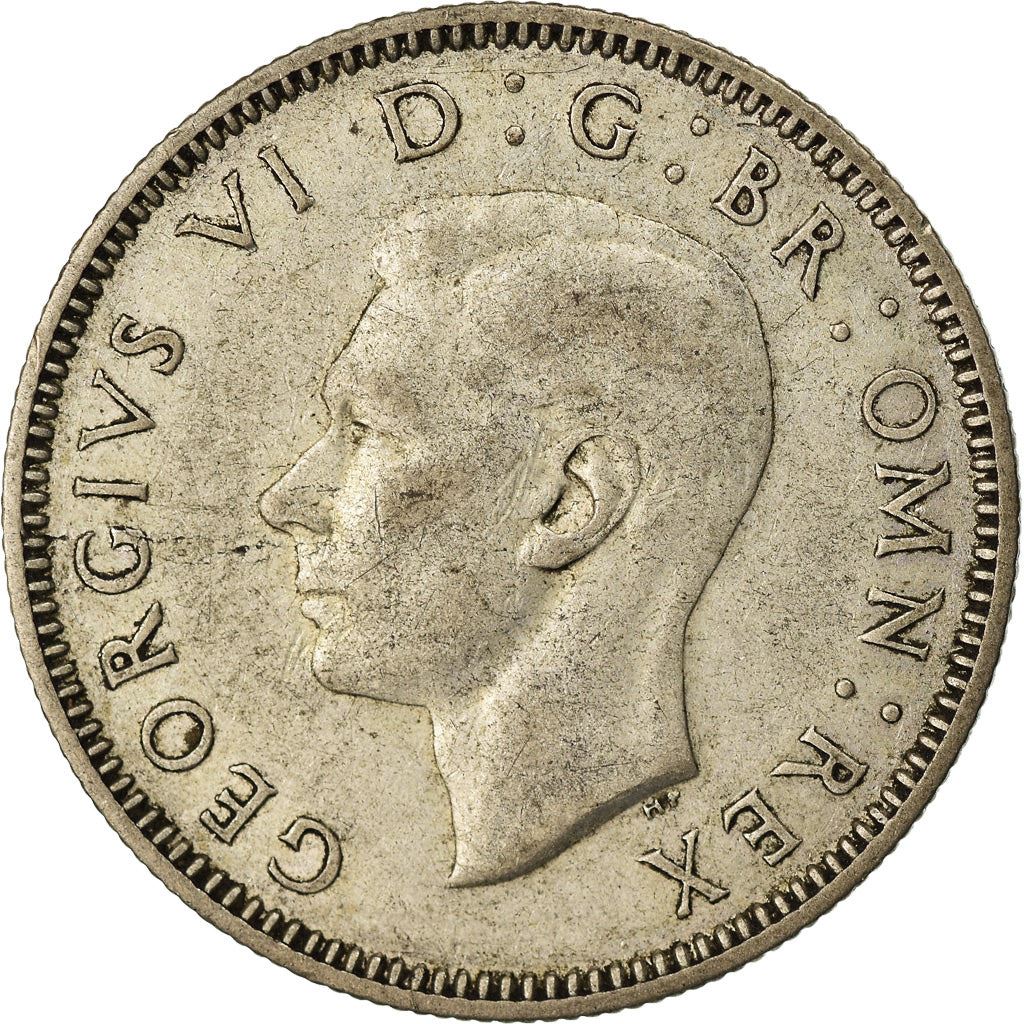 United Kingdom | 1 Shilling Coin | George VI | KM:854 | 1937 - 1946