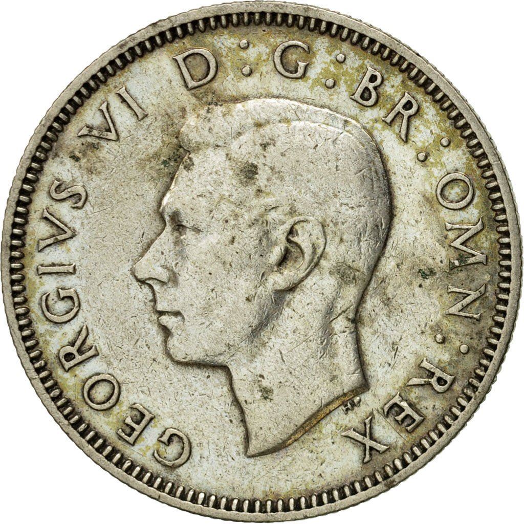 United Kingdom | 1 Shilling Coin | George VI | KM:854 | 1937 - 1946
