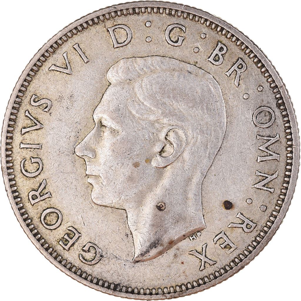 United Kingdom | 2 Shillings Coin | George VI | KM:855 | 1937 - 1946