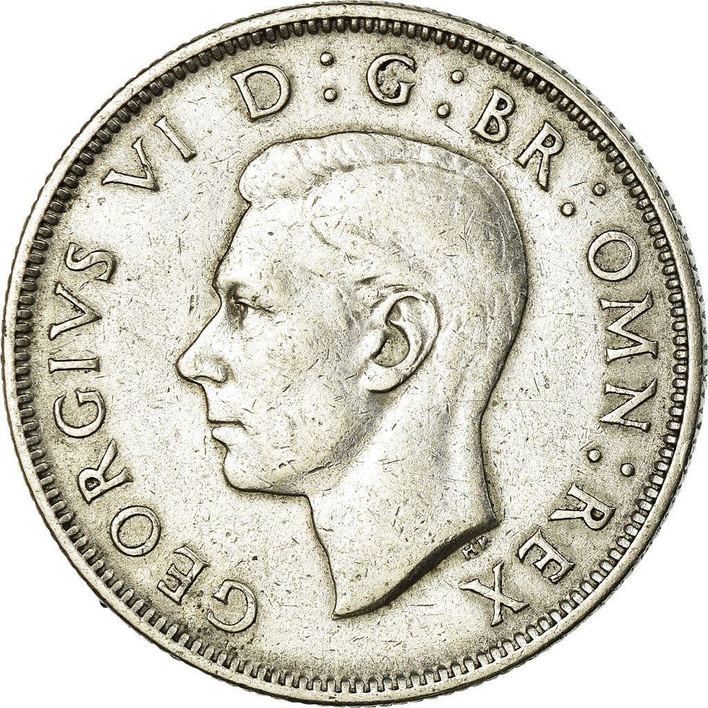 United Kingdom | 2 Shillings Coin | George VI | KM:855 | 1937 - 1946