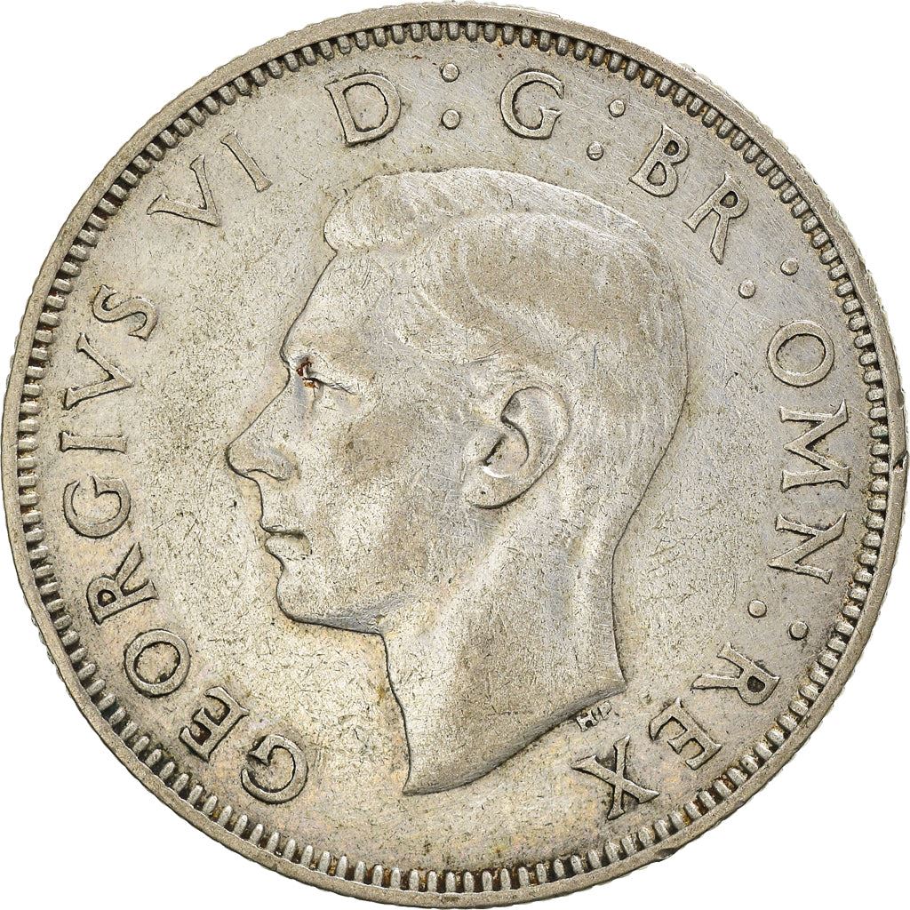 United Kingdom | 2 Shillings Coin | George VI | KM:855 | 1937 - 1946