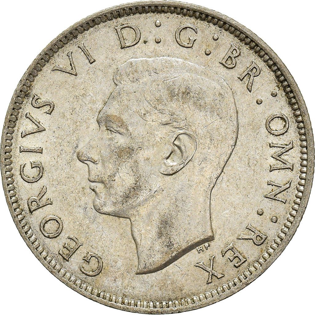United Kingdom | 2 Shillings Coin | George VI | KM:855 | 1937 - 1946