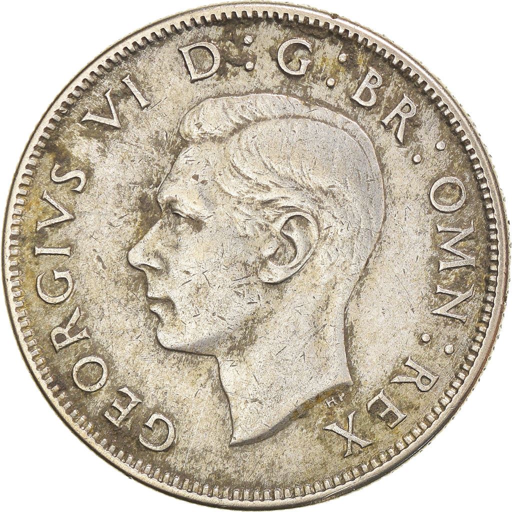 United Kingdom | 2 Shillings Coin | George VI | KM:855 | 1937 - 1946