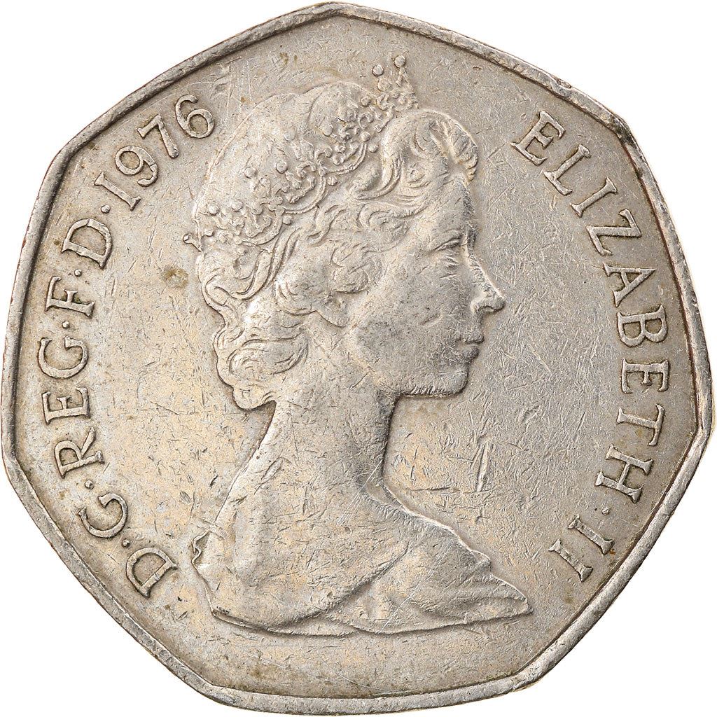 United Kingdom | 50 New Pence Coin | Britannia | KM:913 | 1969 - 1981