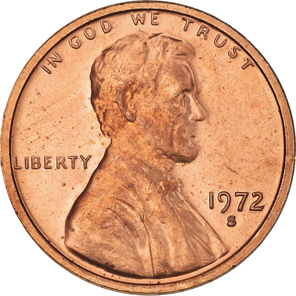 United States | American 1 Cent Coin | Abraham Lincoln | KM201 | 1959 - 1982