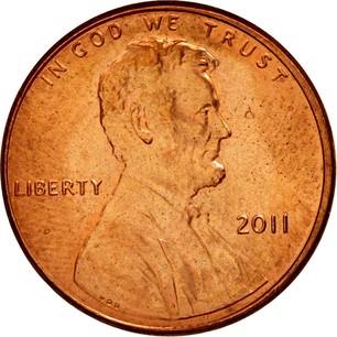 United States | 1 Cent Coin | Abraham Lincoln | KM:468 | 2010 - 2025