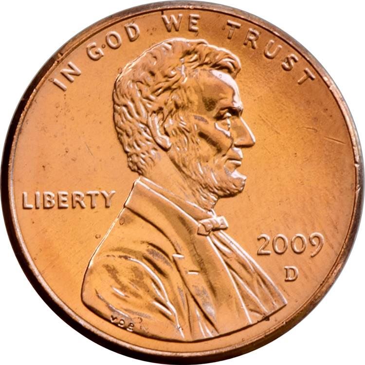 United States | 1 Cent Coin | Presidency | Km:444 | 2009