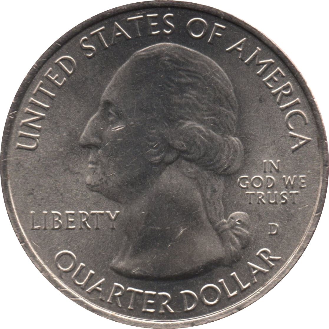 United States | 1/4 Dollar Coin | Shawnee National Forest | KM:635 | 2016