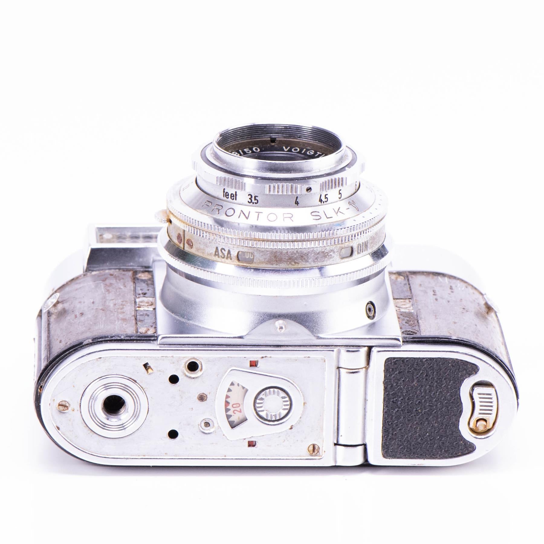 Voigtlander Vitomatic 2a Camera | Color Skopar 50mm f2.8 lens | 1960 Not working