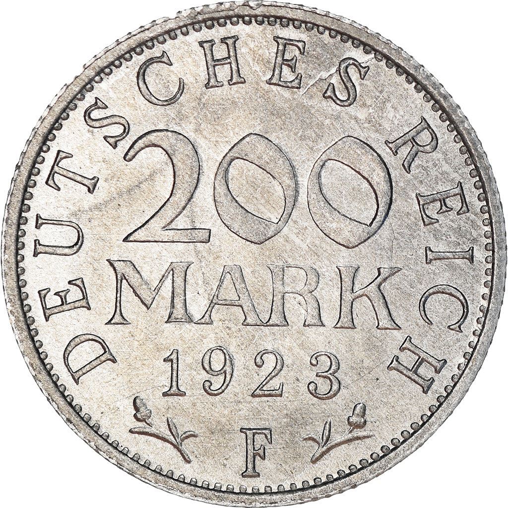 Weimar Republic 200 mark Coin | German Reich | KM35 | 1923