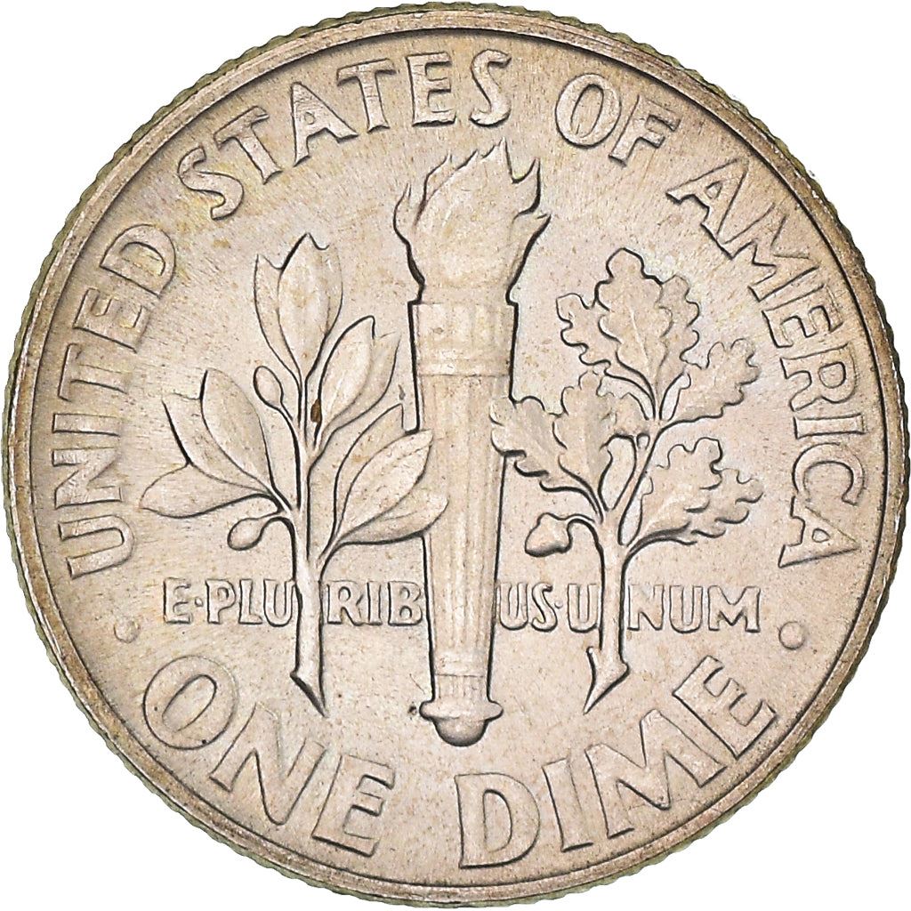 Vereinigte Staaten | 1 Dime Münze | Franklin D. Roosevelt | KM:195 | 1946 - 1964