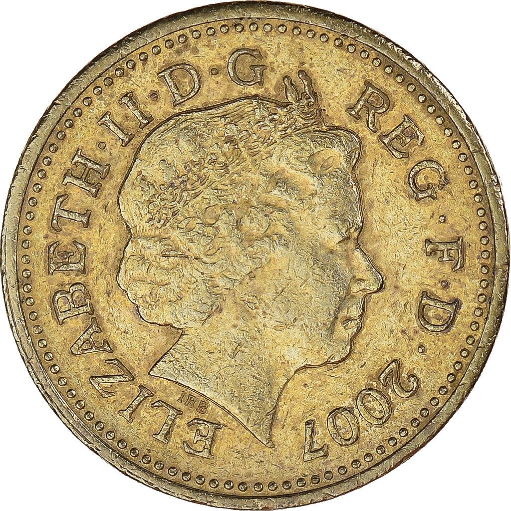 United Kingdom | 1 Pound Coin | Millennium Bridge | Km:1074 | 2007