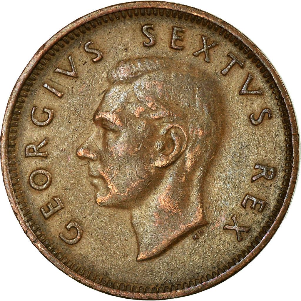 South Africa 1/4 Penny Coin | George VI SUID AFRIKA - SOUTH AFRICA | KM32.2 | 1951 - 1952