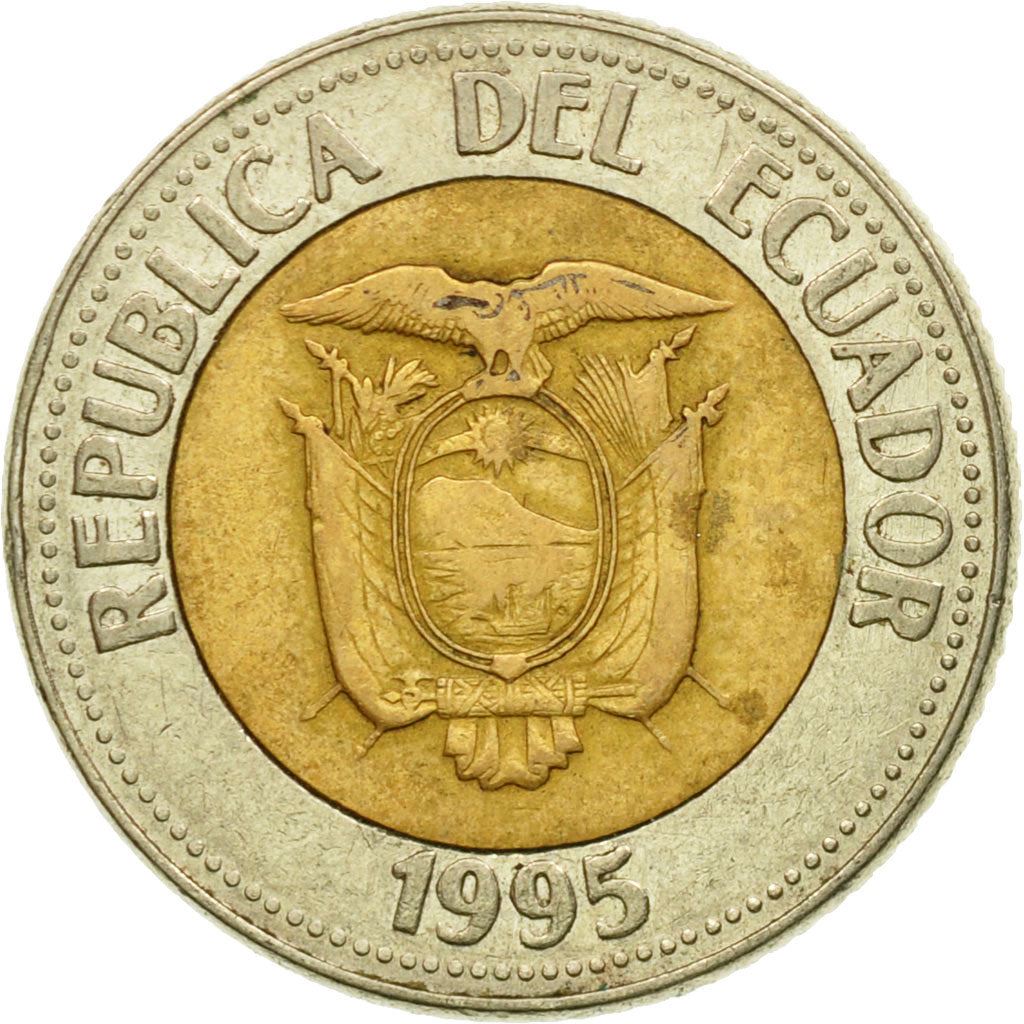 Ecuador | 500 Sucres Coin | Bimetallic | State Reform | Km:97 | 1995