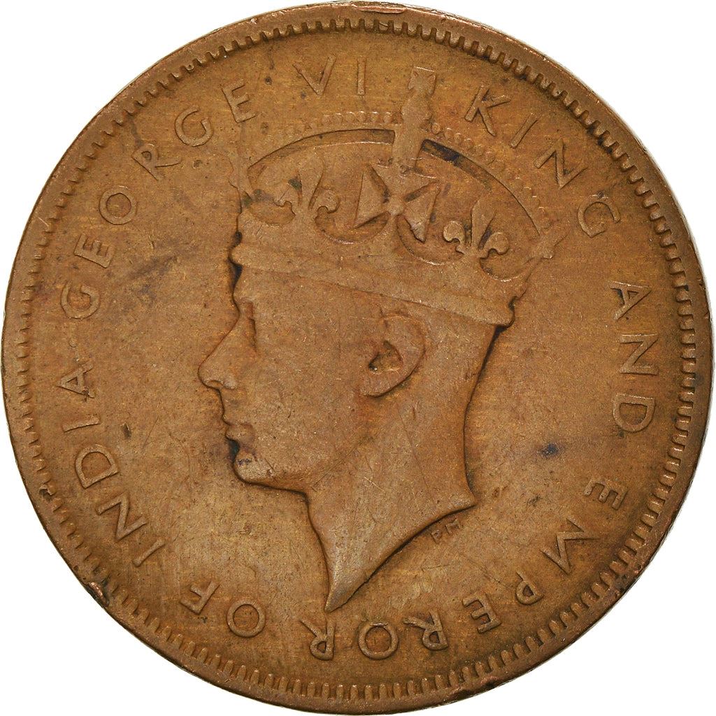 Mauritius | 5 Cents Coin | George VI | Km:20 | 1942 - 1945