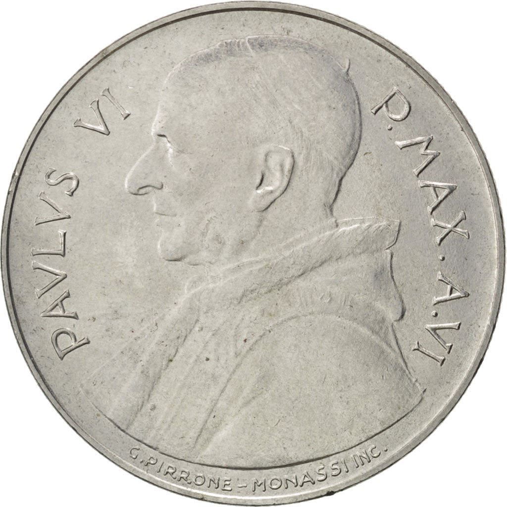 Vatican City | 100 Lire Coin | FAO | Km:106 | 1968