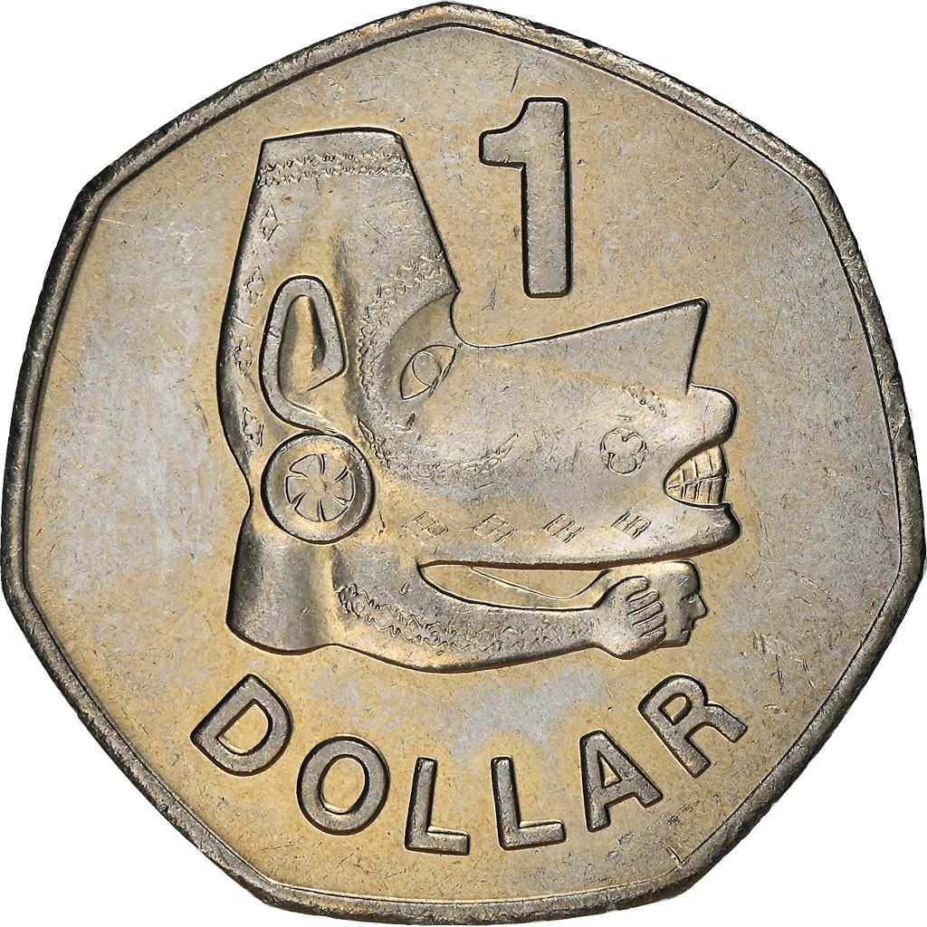 Îles Salomon | Pièce de 1 Dollar | Elizabeth II | Esprit de la Mer | Km : 72 | 1996 - 2005