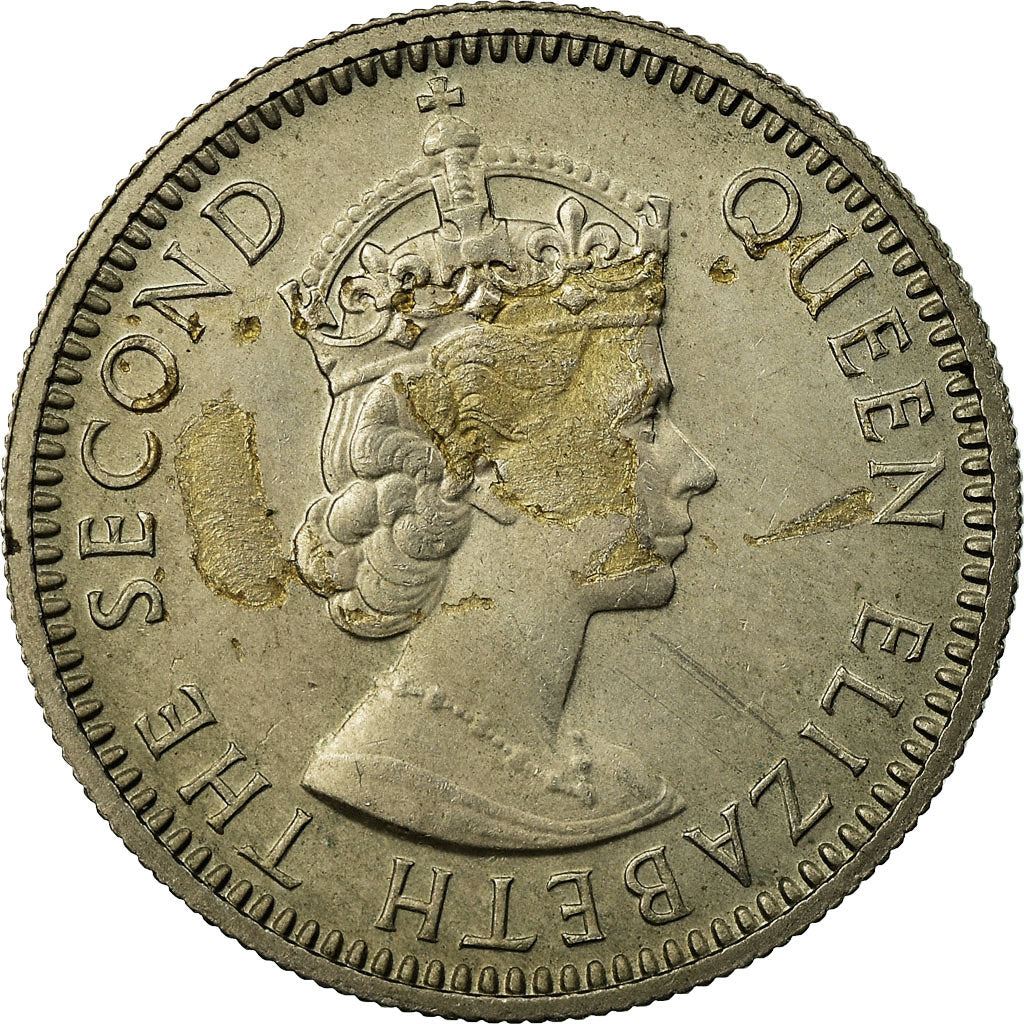 Fiji | 6 Pence Coin | Queen Elizabeth II | Sea Turtle | KM19 | 1953 - 1967