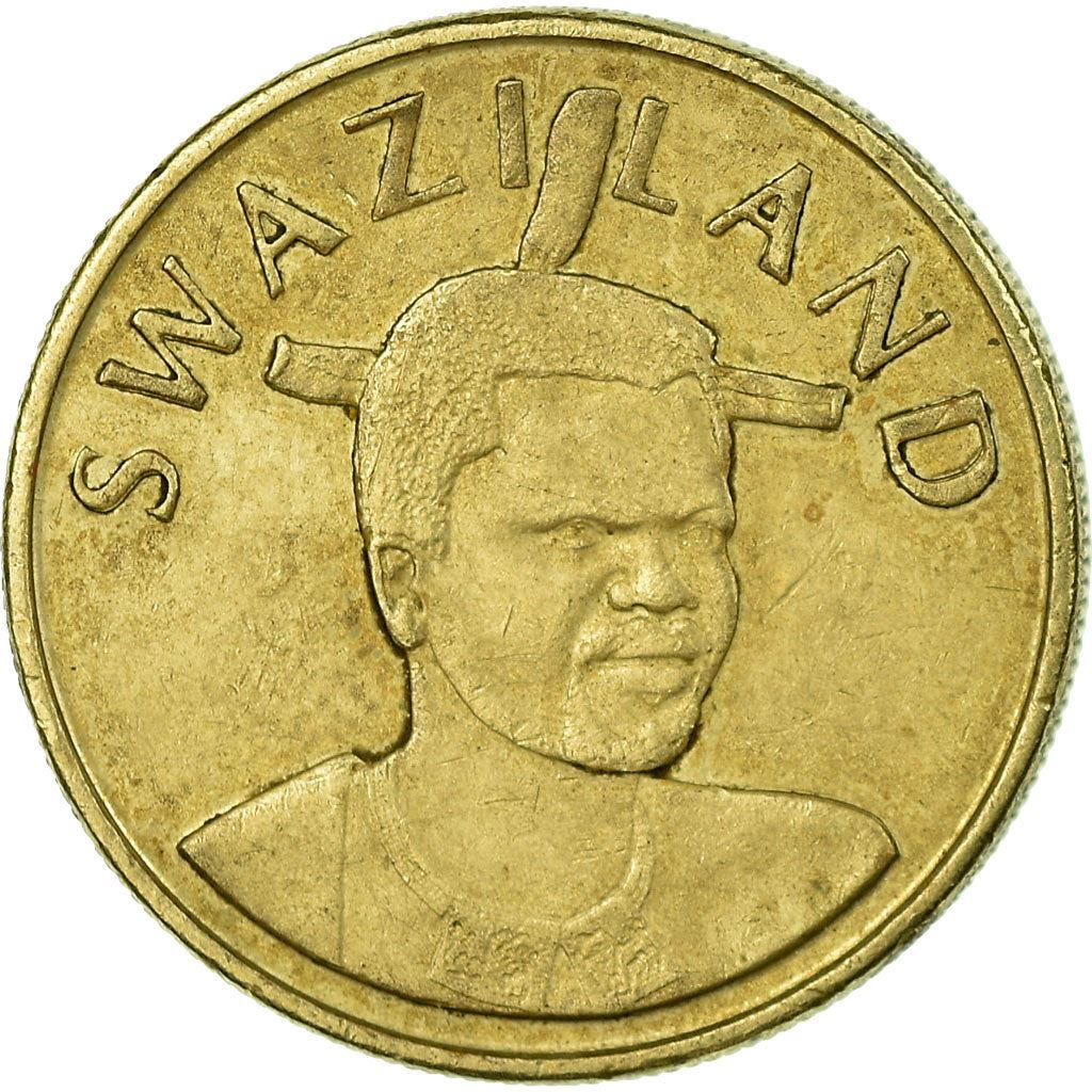 Eswatini 1 Lilangeni Coin | King Mswati III | Ntfombi of Eswatini | KM45 | 1995 - 2009