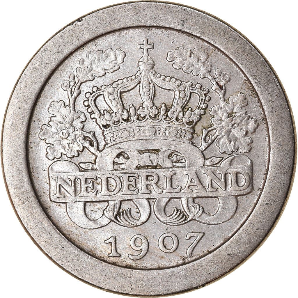 Münze der Niederlande 5 Cent Münze | Königin Wilhelmina | KM137 | 1907 - 1909