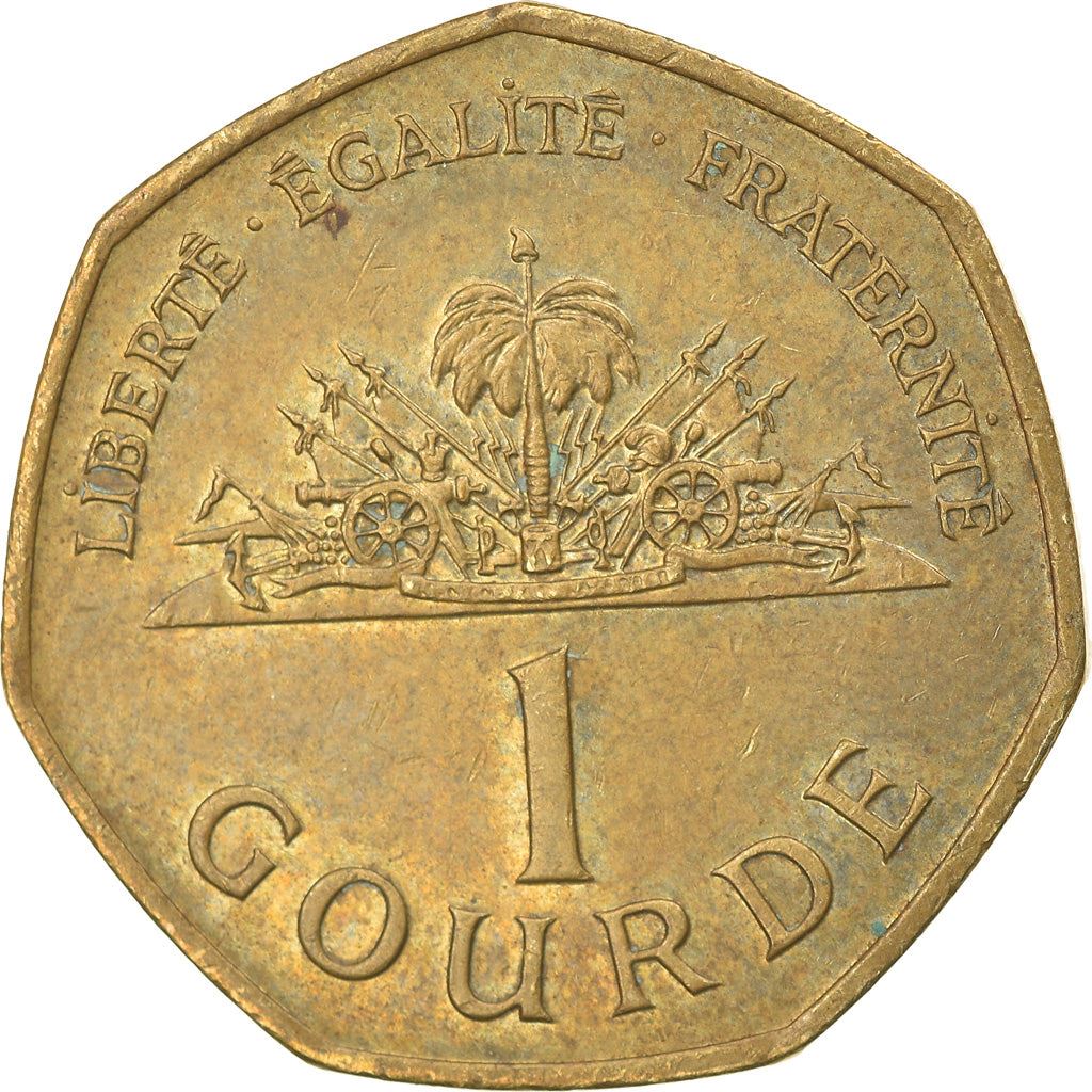 Haiti | 1 Gourde Coin | Citadelle Laferriere | Cannon | Km:155 | 1995 - 2018