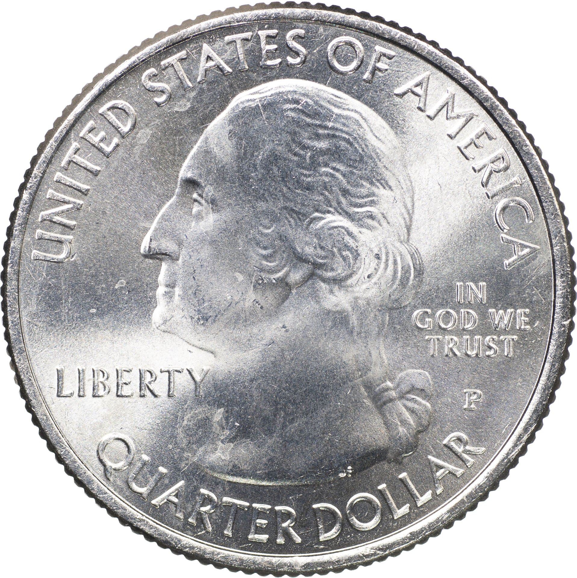 United States | 1/4 Dollar Coin | White Mountain Forest | Km:542 | 2013