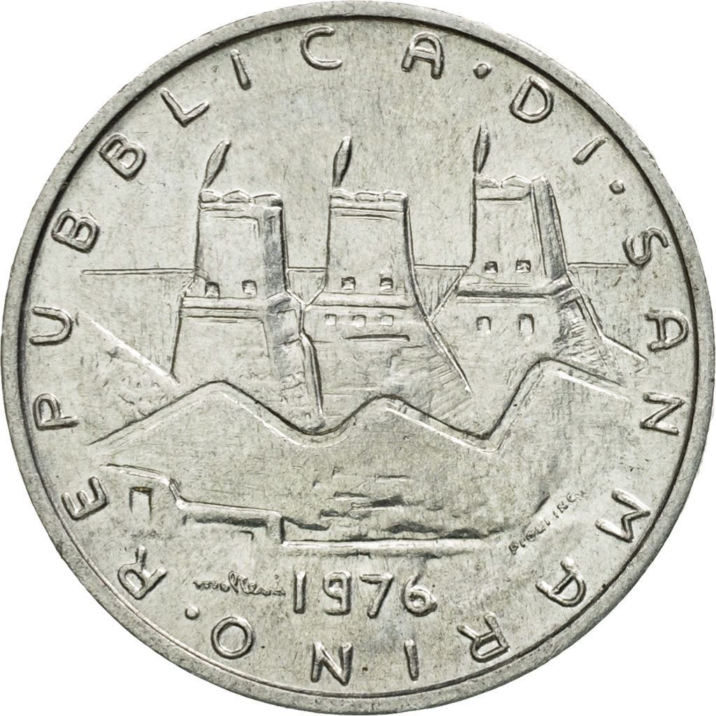 San Marino | 5 Lire Coin | FAO | Km:53 | 1976
