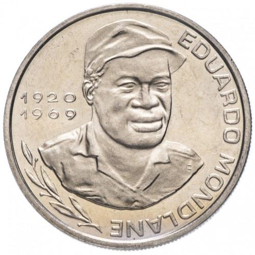 Cape Verde 10 Escudos Coin | Eduardo Mondlane | KM19 | 1977 - 1982