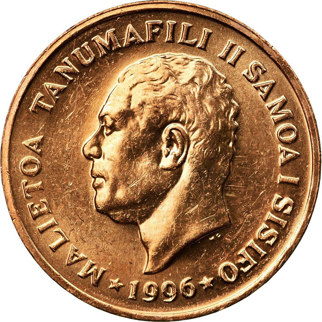 Samoa | 2 Sene Coin | Malietoa Tanumafili II | Cocoa Pods | Km:13 | 1974 - 1996