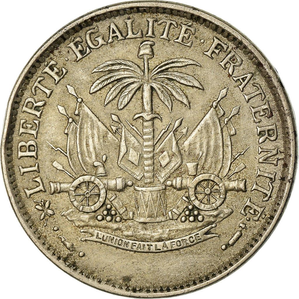 Haiti | 5 Centimes Coin | Cannon | KM:52 | 1904