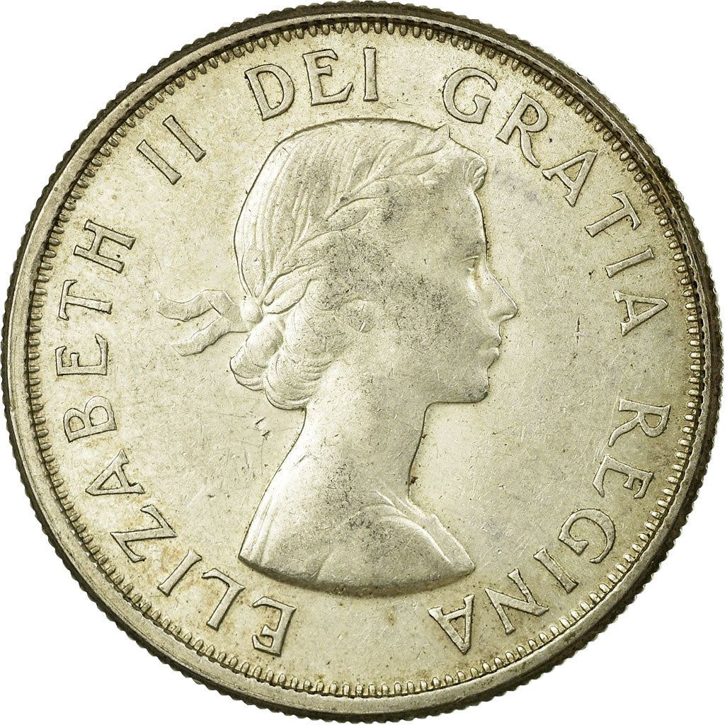 Canada | 50 Cents Coin | Silver | 1st portrait | KM:56 | 1959-1964