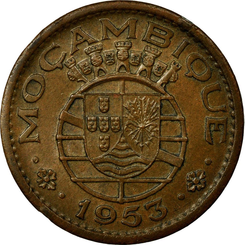 Mozambique 50 Centavos Coin | Military Order Of Christ | KM81 | 1953 - 1957
