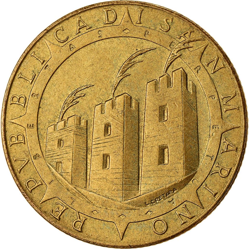 San Marino | 200 Lire Coin | Discovery of America | Km:285 | 1992